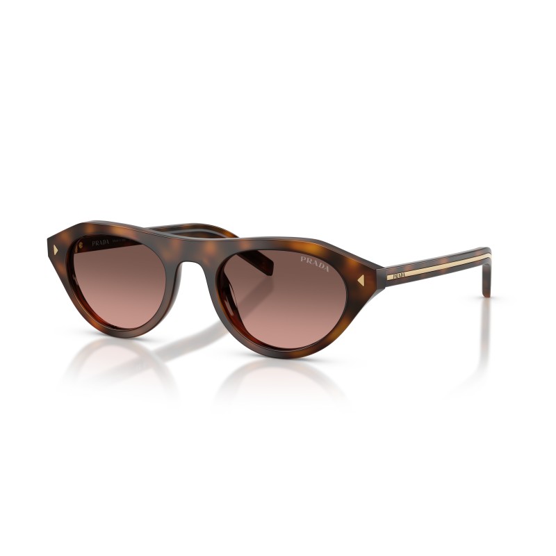 Prada PR B15S Zonnebril - Luxe Ovaal Montuur | Officiële Stijl