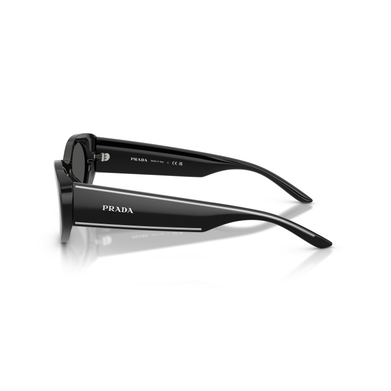 Prada PR D23SU 16K08Z Zonnebril - Zwart | Luxe Eyewear