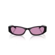 Prada PR D22S 16K30G Sunglasses - Black Frame & Purple Lenses