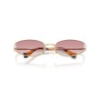 Miu Miu MU C51S Irregular-Frame Metal Sunglasses | Luxury Eyewear