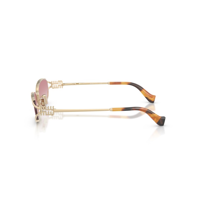 Miu Miu MU C51S Irregular-Frame Metal Sunglasses | Luxury Eyewear