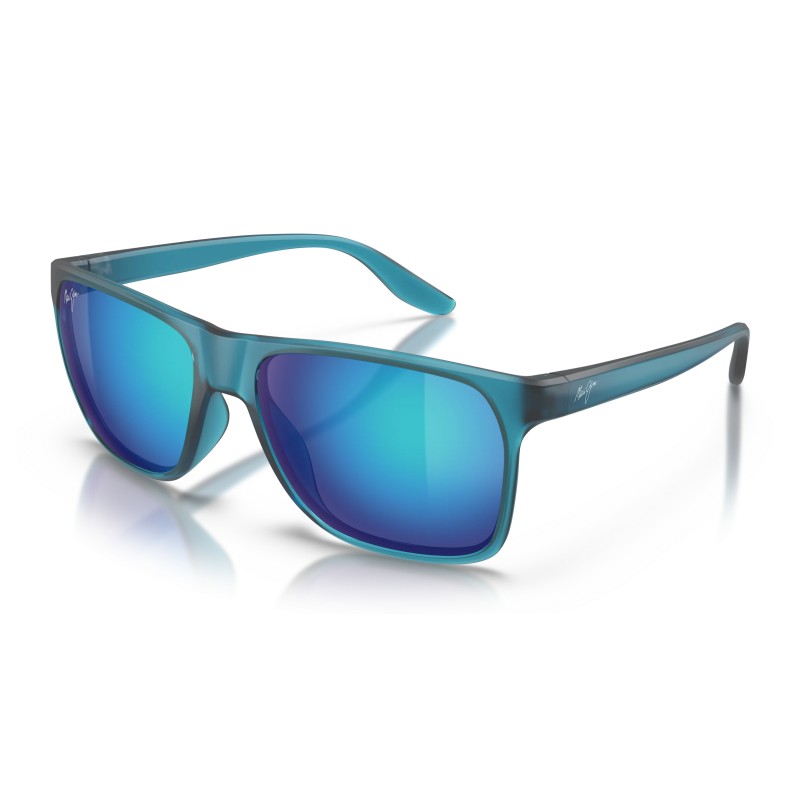 Occhiali da Sole Maui Jim Pailolo Matte Navy | Lenti Blue Hawaii
