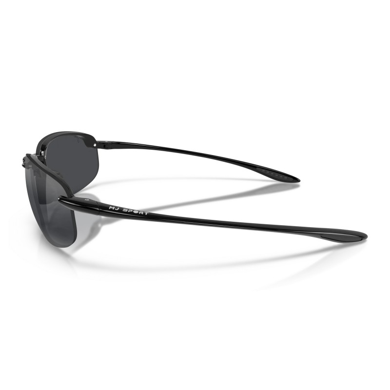 Maui Jim Ho'okipa Zonnebril - Gloss Black / Neutral Grey