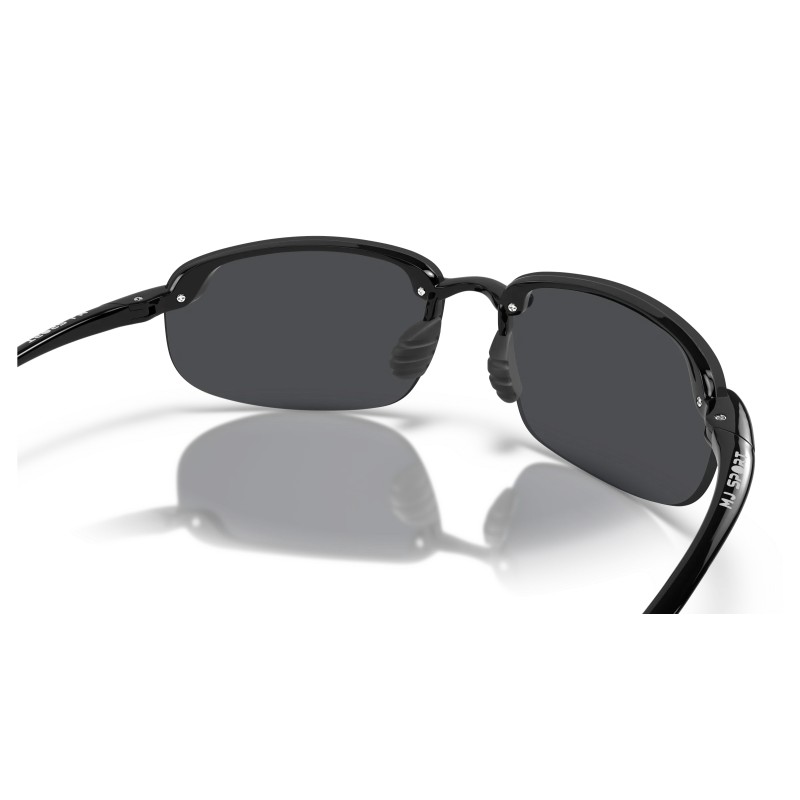 Maui Jim Ho'okipa Polarized Sunglasses - Gloss Black/Neutral Grey