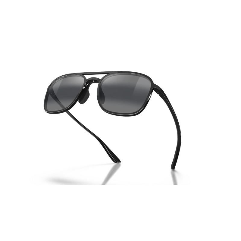 Lunettes de Soleil Maui Jim Keokea - Noir | Boutique Officielle