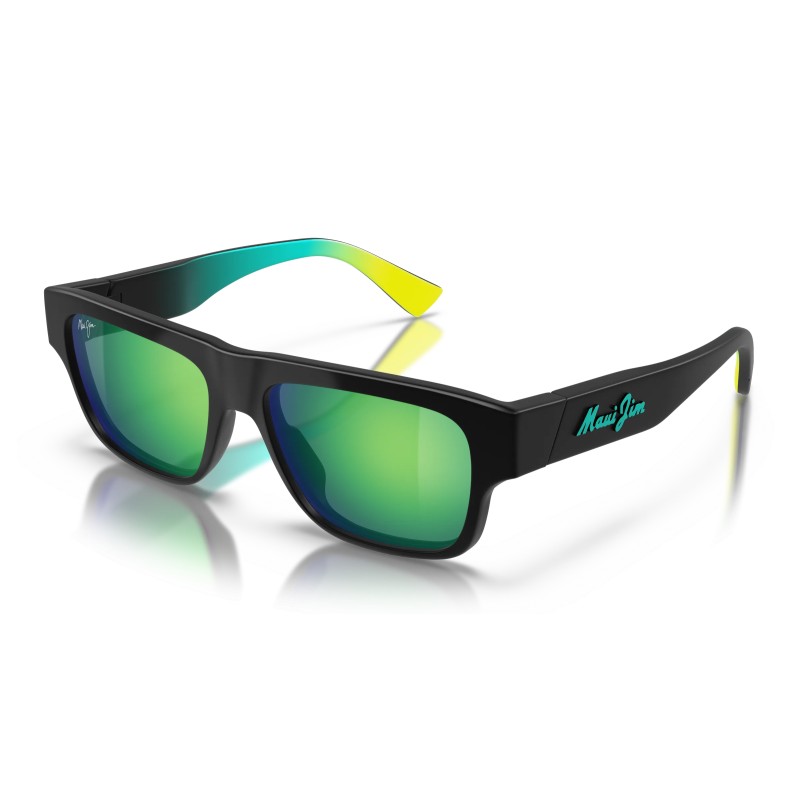 Maui Jim Kōkua Polarized Rectangular Sunglasses | Premium Eyewear
