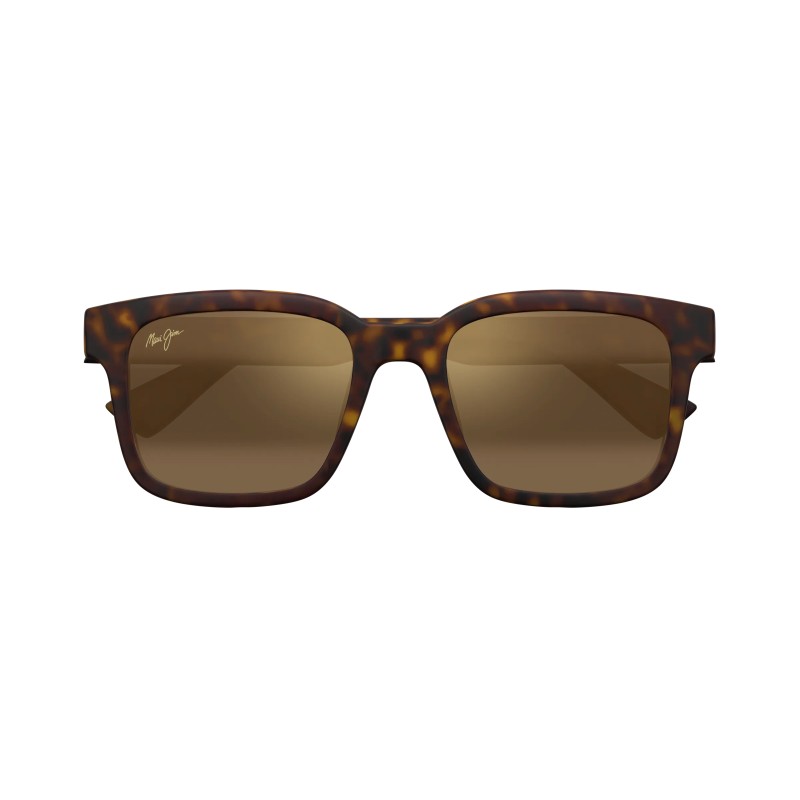 Maui Jim Opiopio Asian Fit Zonnebril - Matte Dark Havana