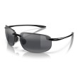 Maui Jim Ho'okipa XLARGE Zonnebril - Black Gloss | Officiële Dealer