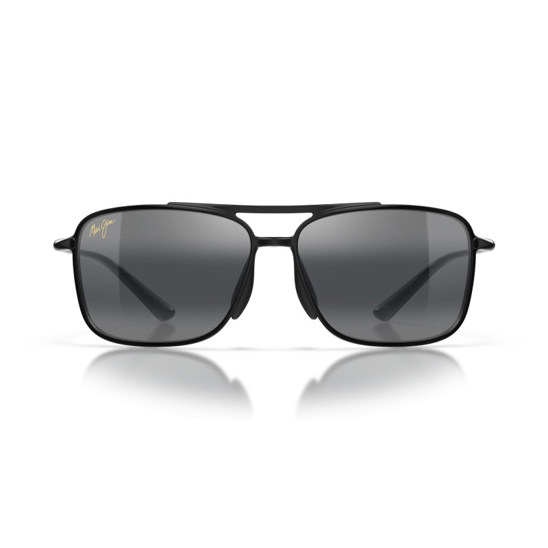 Maui Jim Kaupo Gap 437-02 Zonnebril | Black Gloss & Neutral Grey