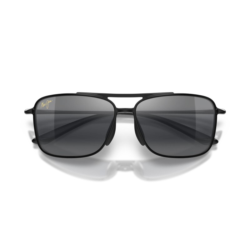 Lunettes de soleil Maui Jim Kaupo Gap - Noir Brillant | Boutique Officielle