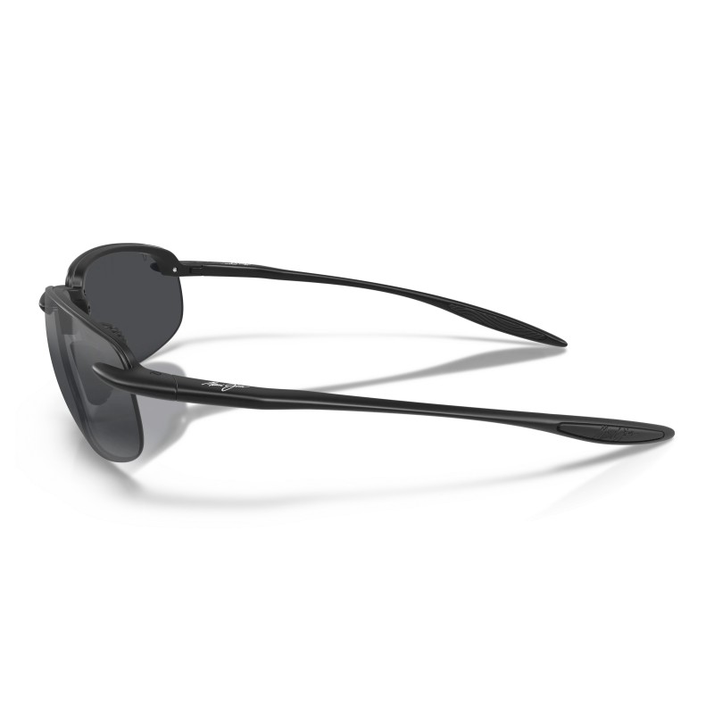 Lunettes de Soleil Maui Jim Ho'okipa Ultra - Noir Mat | Protection UV