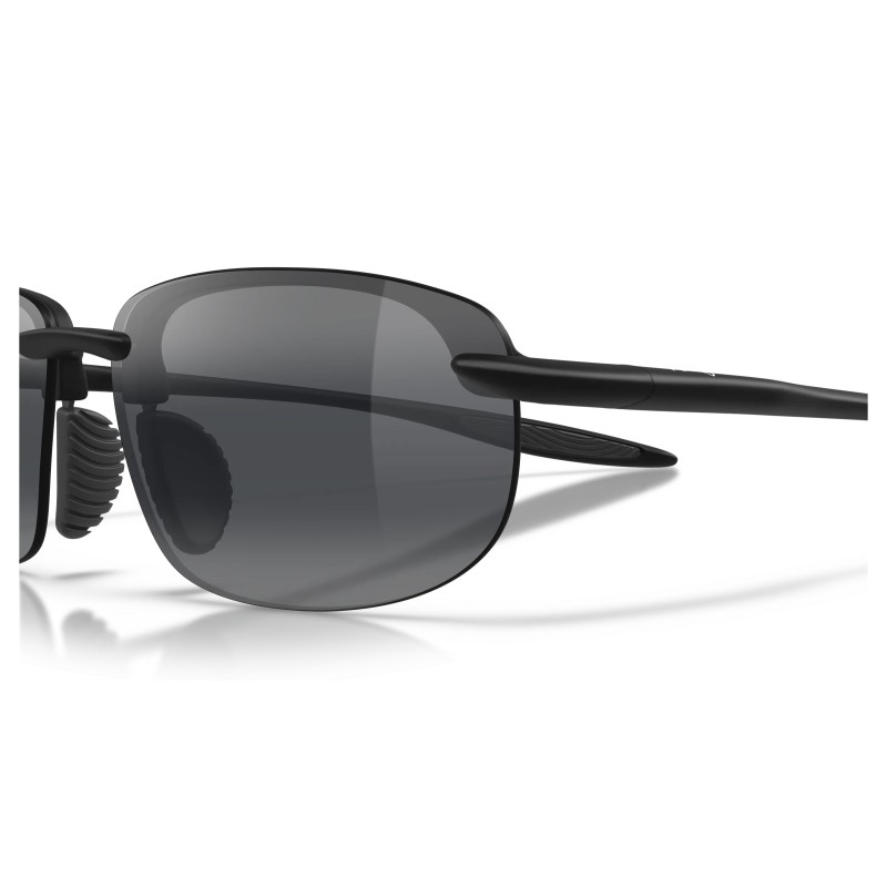 Maui Jim Ho'okipa Ultra AF Polarized Sunglasses - Matte Black