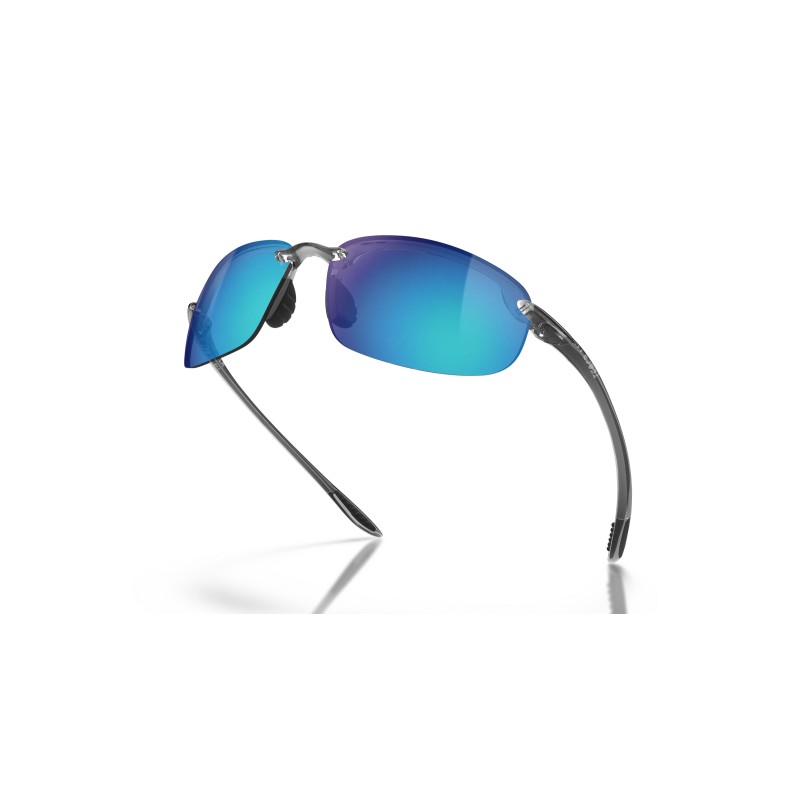 Maui Jim Ho'okipa Polarized Sunglasses - Smoke Grey/Blue Hawaii