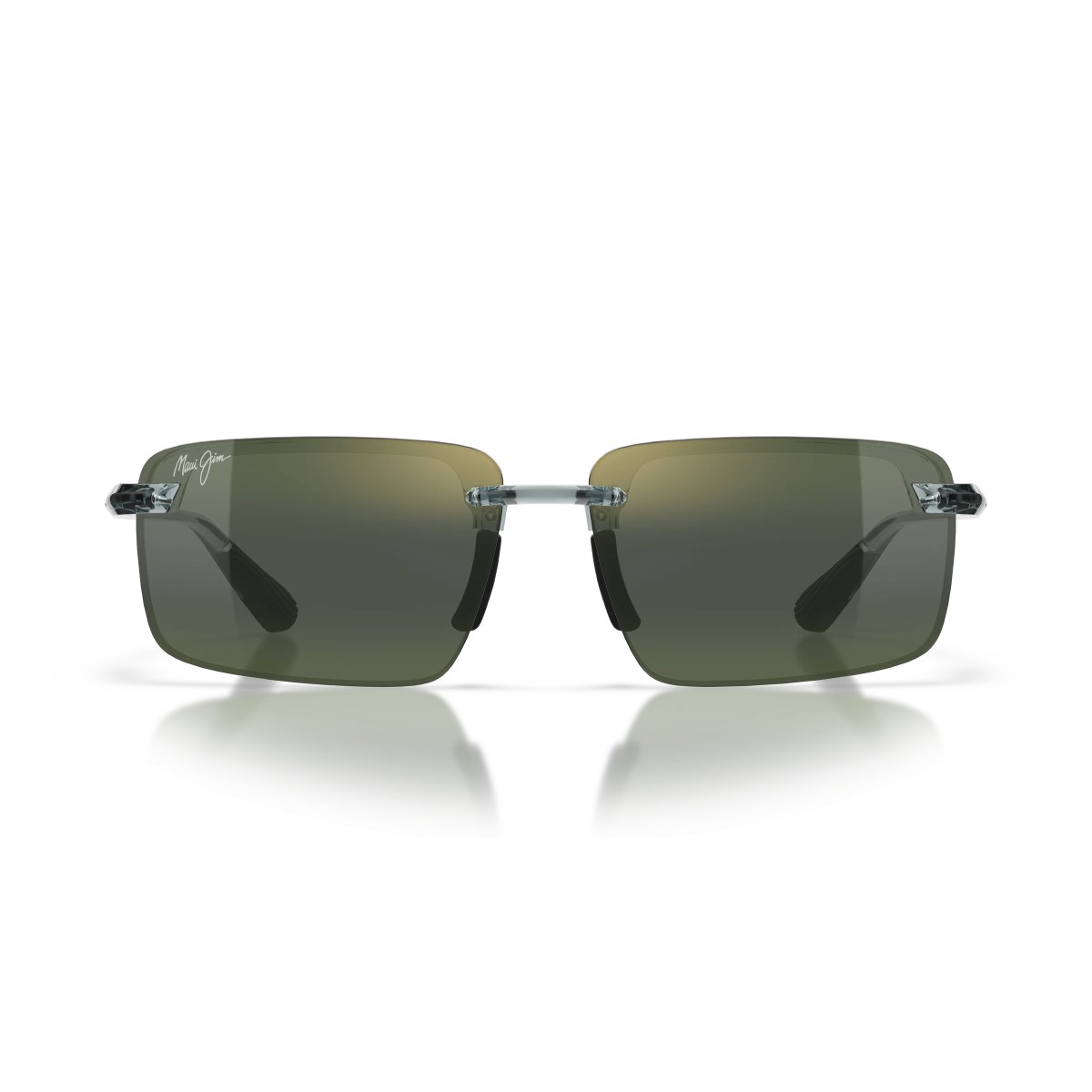 Lunettes de soleil Maui Jim Laulima - Shiny Trans Foliage Green