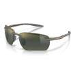 Maui Jim Ho'okipa Ultra G Polarized Sunglasses | Metal Matte Grey