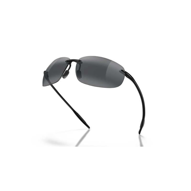 Maui Jim Breakwall Polarized Sunglasses - Gloss Black | Neutral Grey