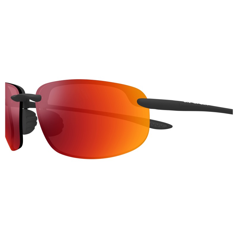 Lunettes Maui Jim Ho'okipa Asian Fit MJ0407SA-002 | Noir/Rouge