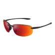 Lunettes Maui Jim Ho'okipa Asian Fit MJ0407SA-002 | Noir/Rouge