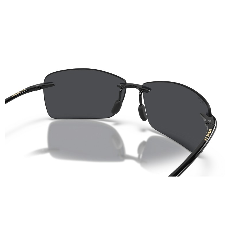 Lunettes de soleil Maui Jim Lighthouse 423-02 | Noir Brillant