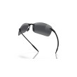 Maui Jim Lighthouse Polarized Rimless Sunglasses - Gloss Black