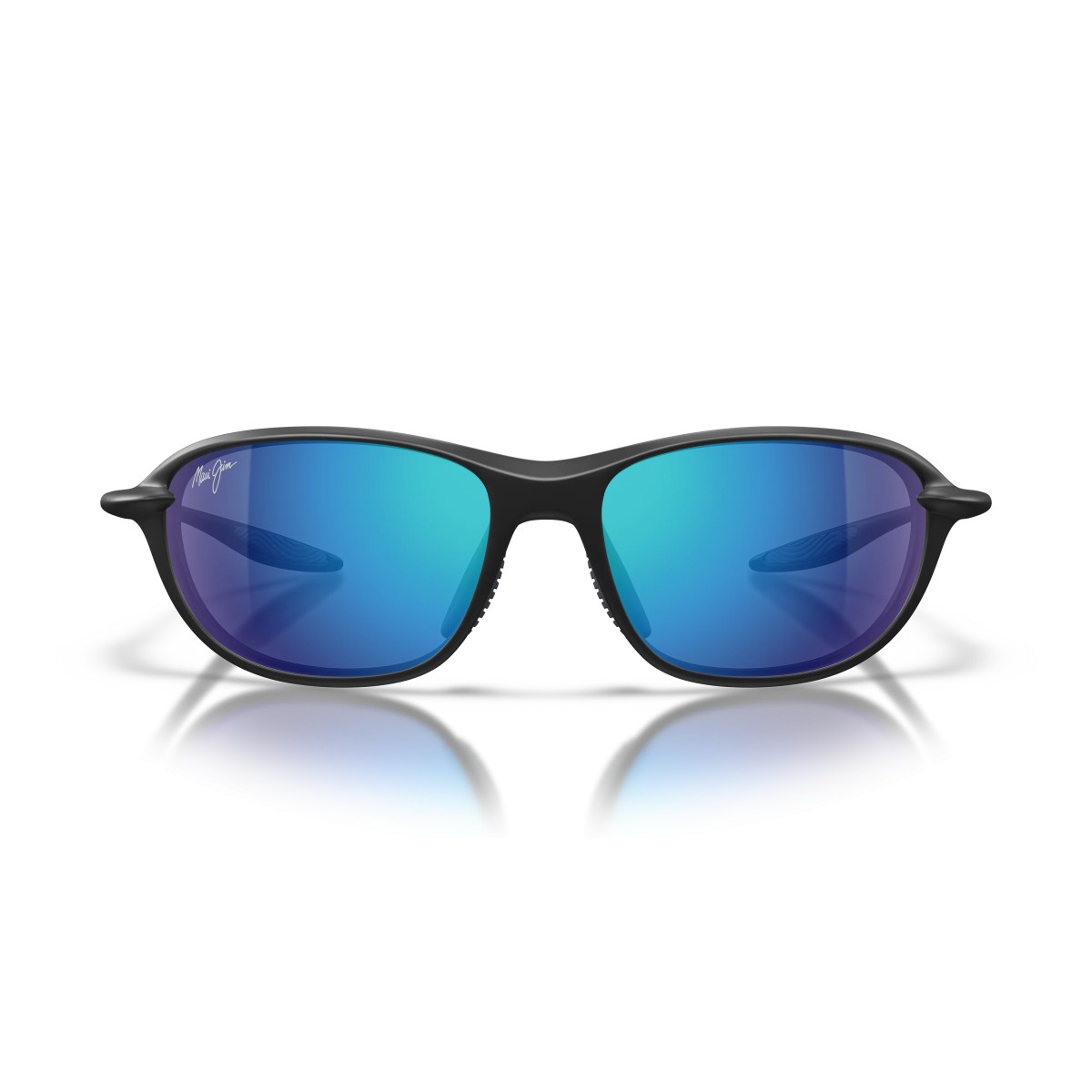 Occhiali Maui Jim Ho'okipa Ultra R | Matte Black Blue Hawaii