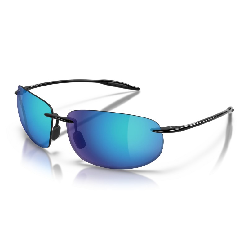 Lunettes de Soleil Maui Jim Breakwall | PolarizedPlus2 | Noir Brillant