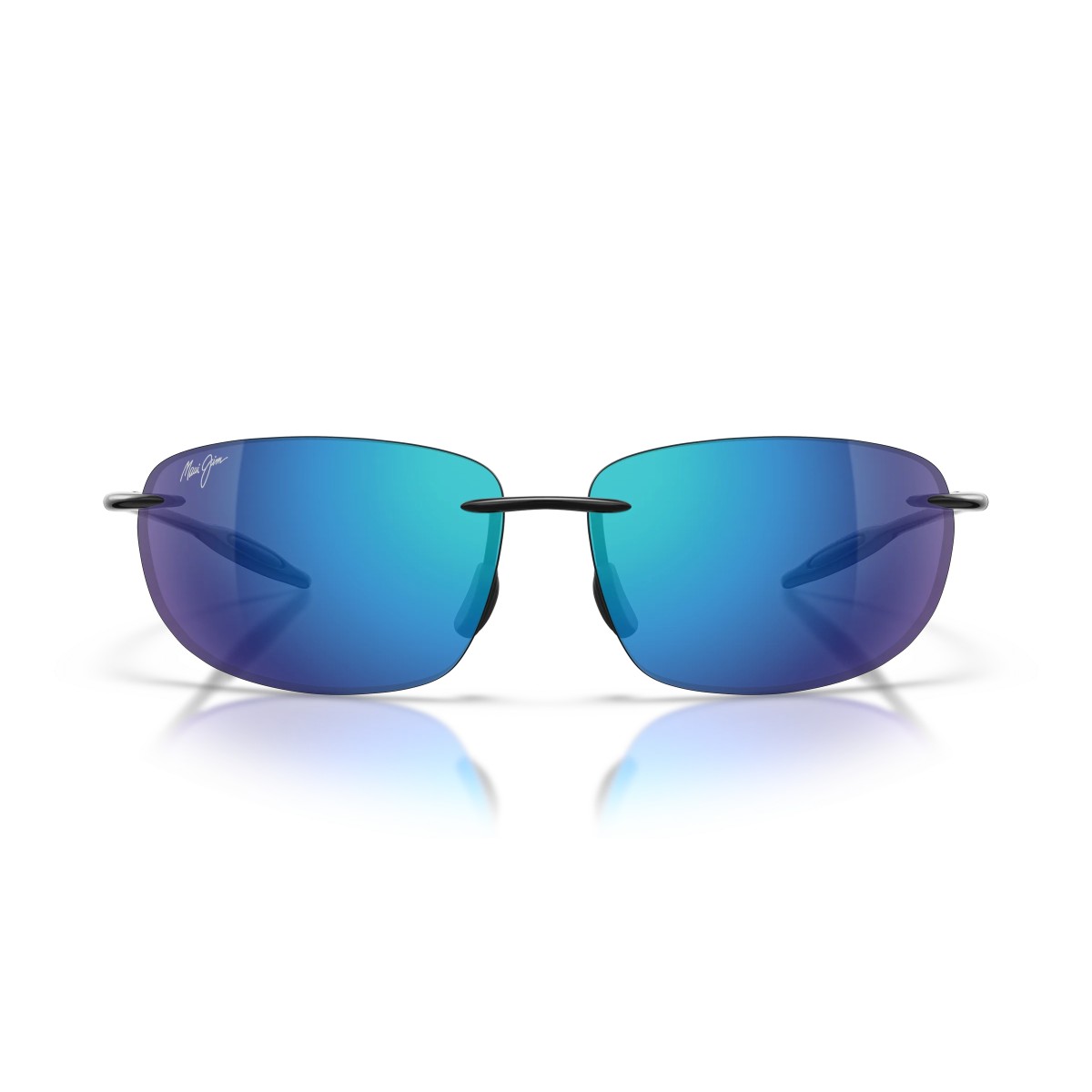 Lunettes de Soleil Maui Jim Breakwall | PolarizedPlus2 | Noir Brillant