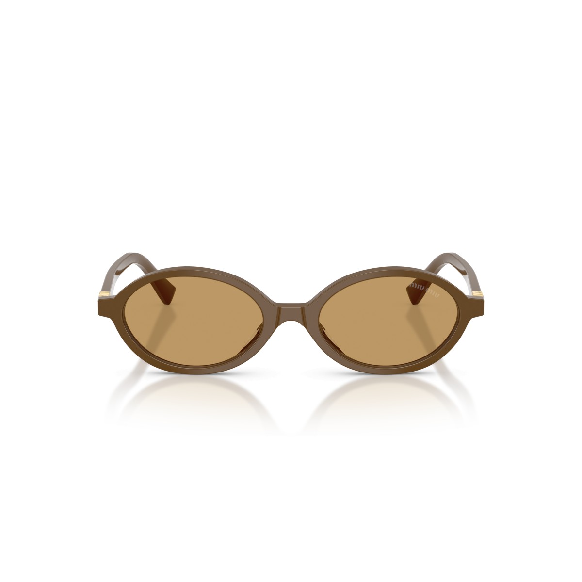 Miu Miu MU 04ZS Sunglasses | Luxury Oval Frames