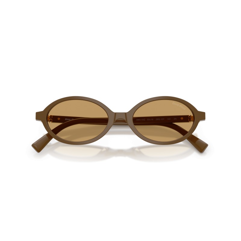 Miu Miu MU 04ZS Sunglasses | Luxury Oval Frames