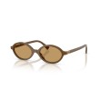 Miu Miu MU 04ZS Zonnebril - Ovale Luxe voor Dames