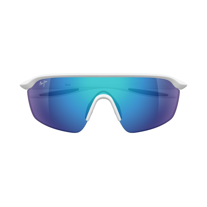 Lunettes de Soleil Maui Jim Miona MJ0347S 007 - Blanc | Protection UV