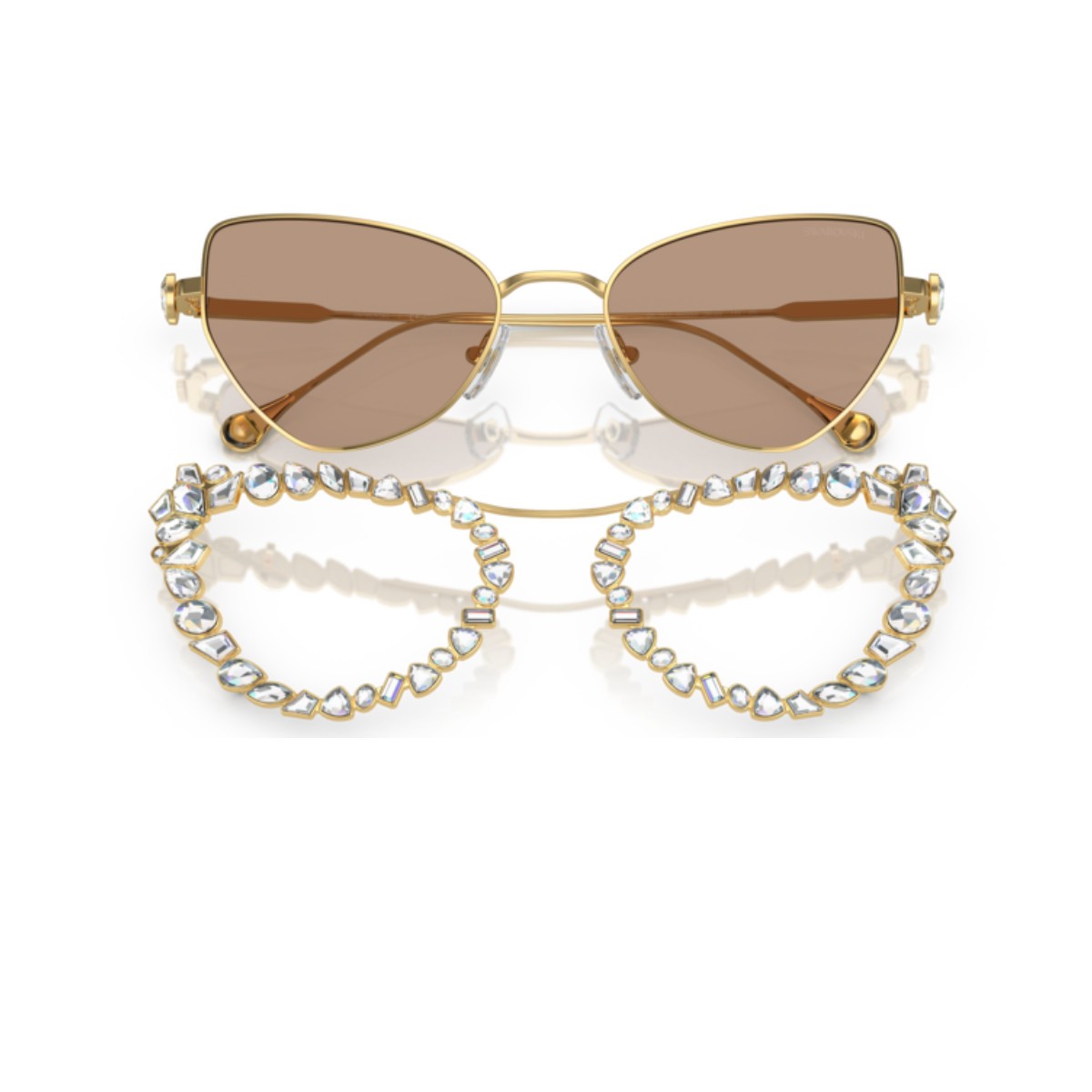 Occhiali da sole donna Swarovski 7011 402263 Luxury nuova collezione