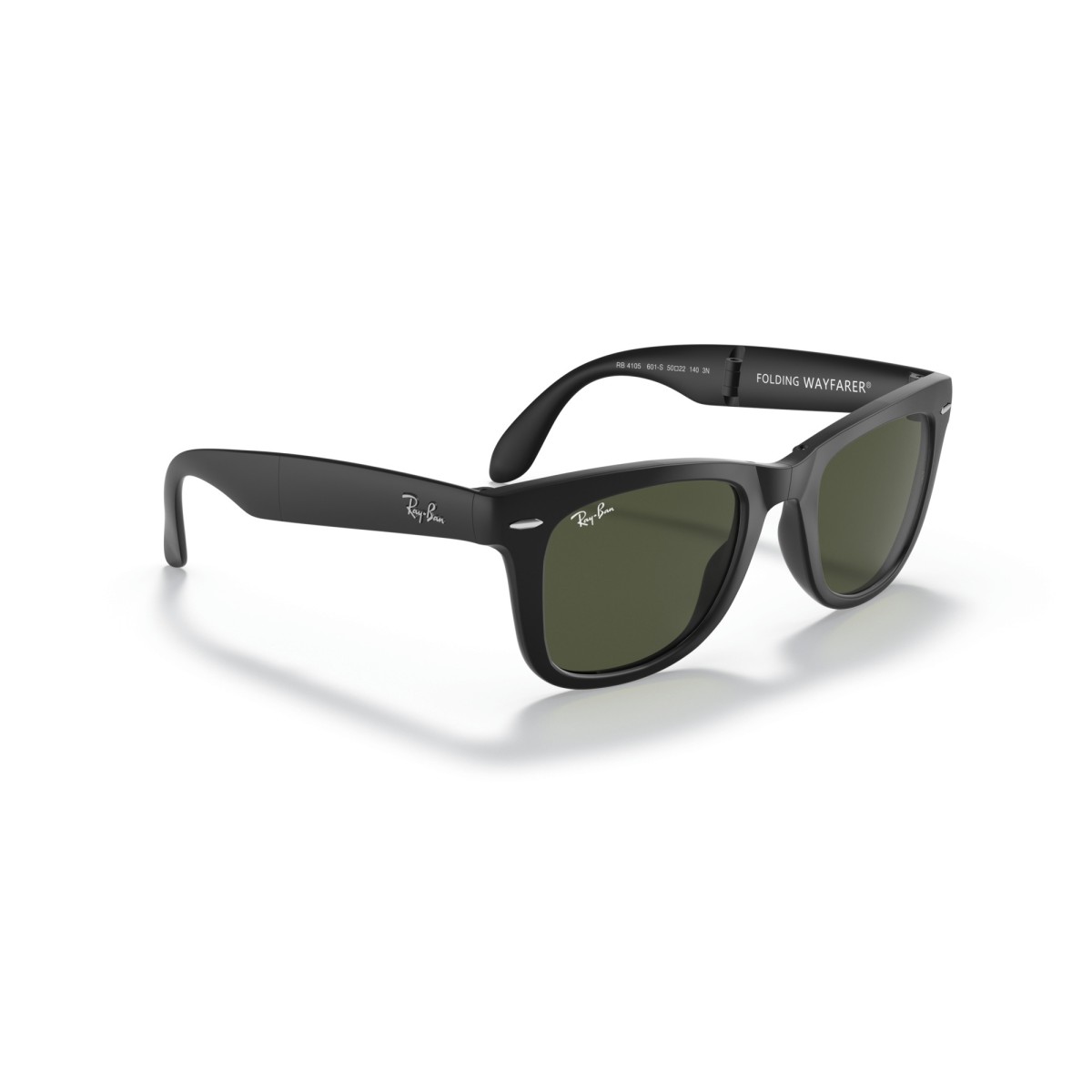 Occhiali da sole uomo Ray Ban 4105 601S- Wayfarer folding Luxury nu...