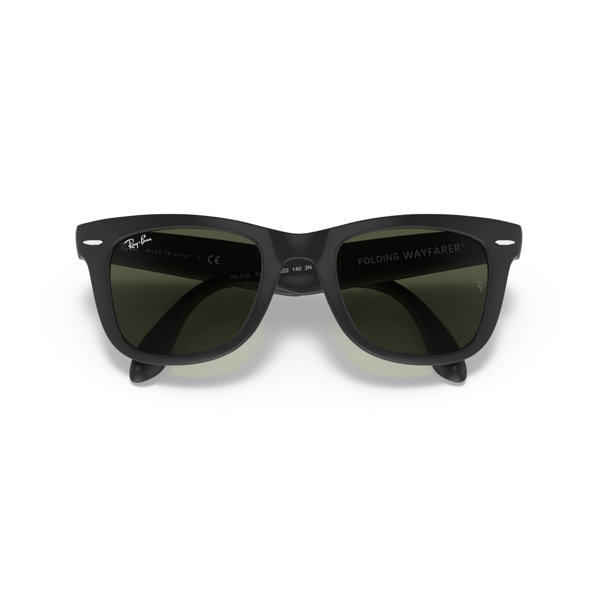 Occhiali da sole uomo Ray Ban 4105 601S- Wayfarer folding Luxury nu...