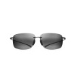 Occhiali da sole uomo Maui Jim 443 11M Hema Luxury nuova collezione
