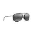 Men's Sunglasses Maui Jim 438 02 Alelele Bridge Luxury New C...