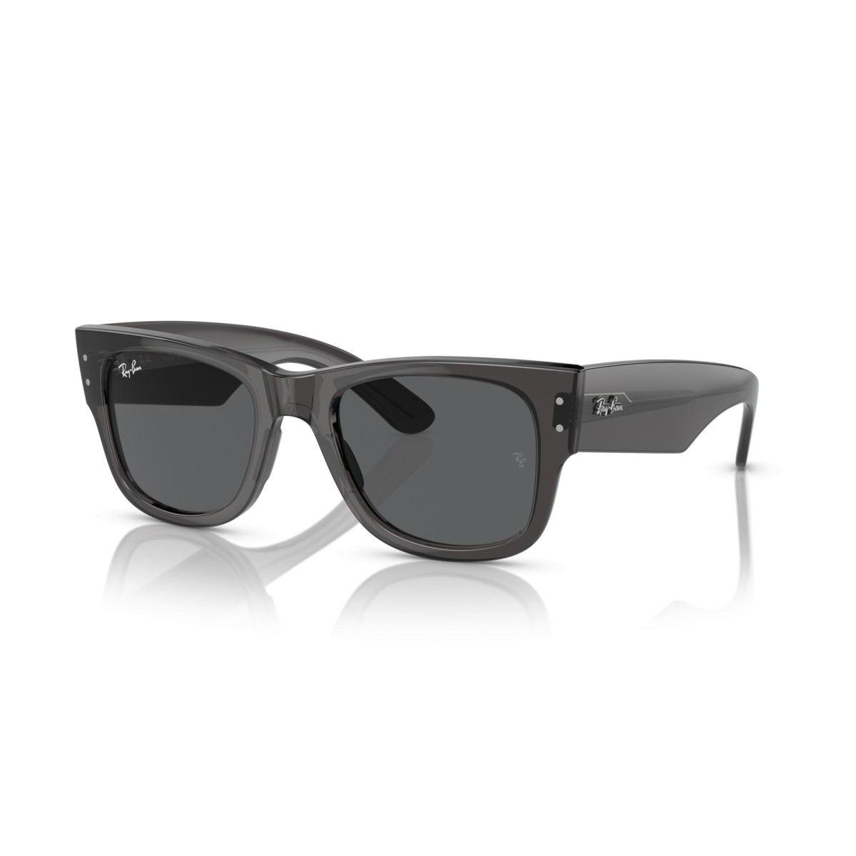 Occhiali da sole donna Ray Ban 0840S 1406B1 - Mega Wayfarer Luxury ...