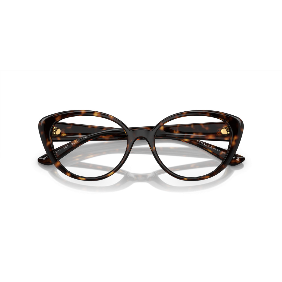 Women's eyeglasses Versace 3349U 108 Luxury new collection