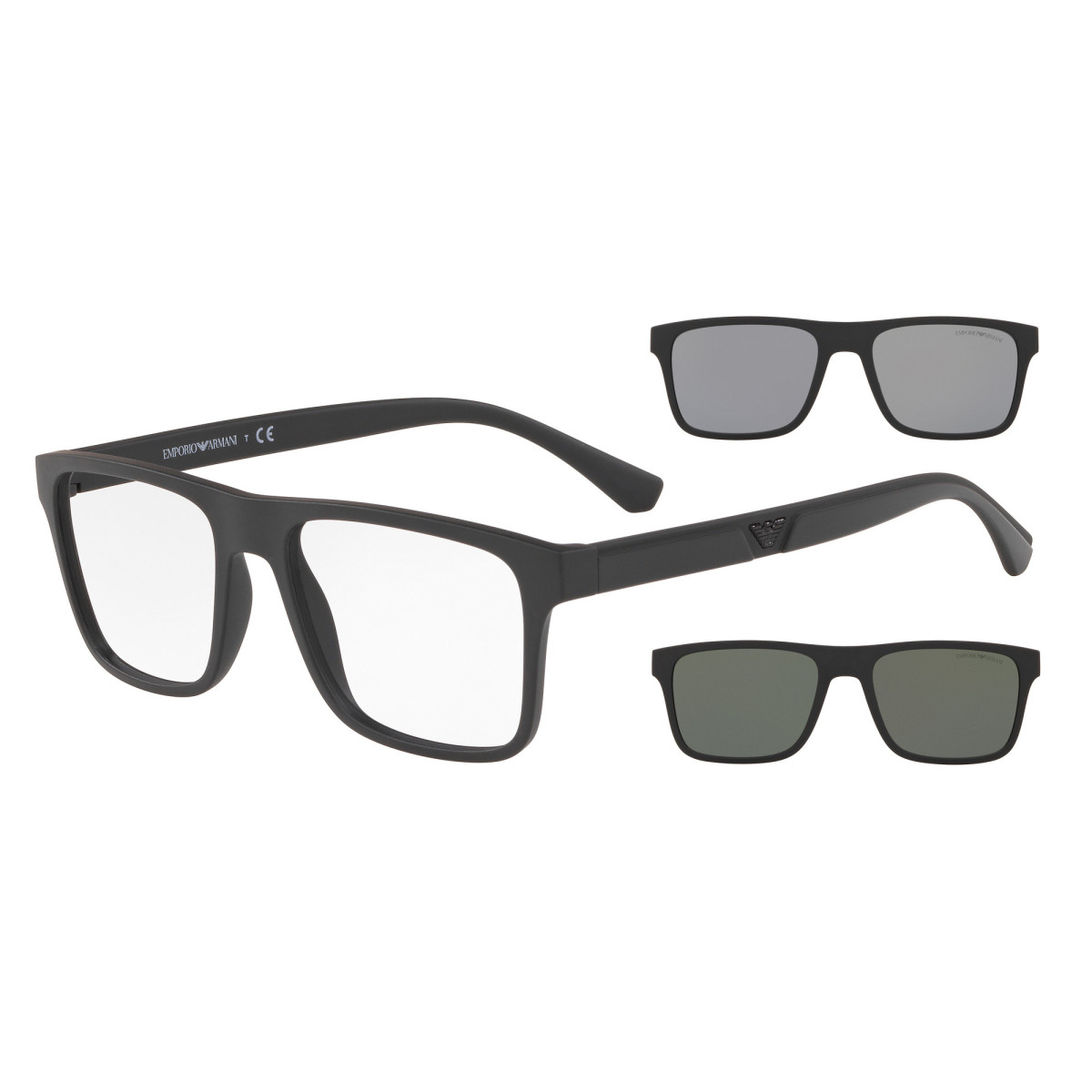 Occhiali da vista uomo Emporio Armani 4115 58011W Luxury nuova coll...