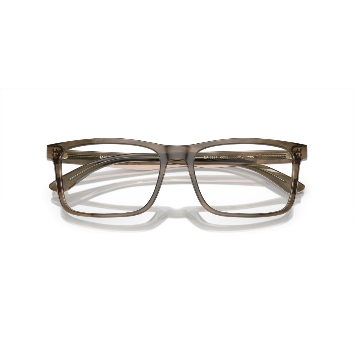 Occhiali da vista uomo Emporio Armani 3227 6055 Luxury nuova collez...