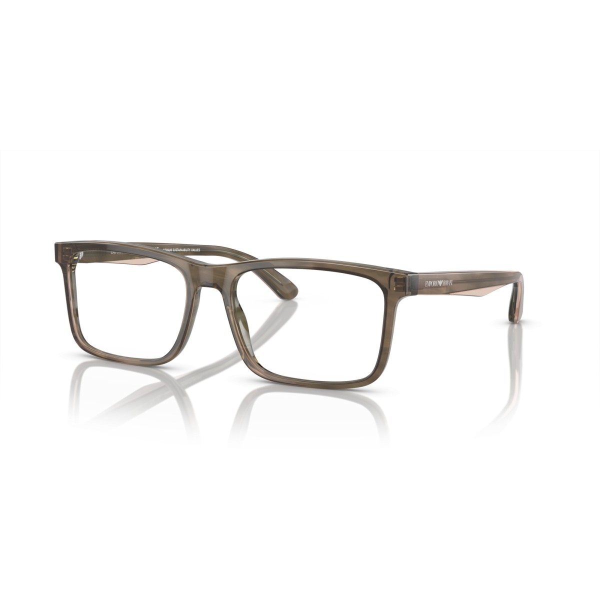 Occhiali da vista uomo Emporio Armani 3227 6055 Luxury nuova collez...